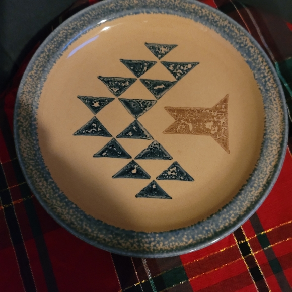 COPY - Pfaltzgraff America Folk Art Tree Dinner Plates -4 - Picture 4 of 7